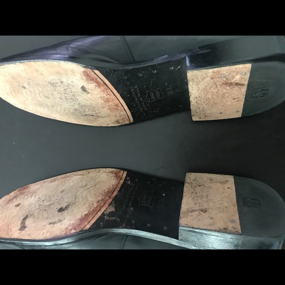 Men's Black World Studio Italian Shoe - Size: 10.5 - Picture 5 of 5